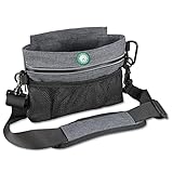 Upgraded Leckerlibeutel für Hunde, Leckerli Tasche Gürteltasche Bauchtasche mit verstellbarem Taillenriemen, Futterbeutel mit Magnetverschlussl für das Gassigehen & Hundetraining, schnelles belohnen