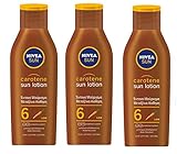 Nivea Sun Carotin Lotion SPF 6 (3 x 200ml)