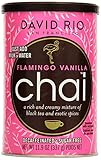 David Rio Chai Flamingo Vanilla, entkoffeniert und zuckerfrei, Pappwickeldose (1 x 337 g)