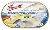 Hawesta Heringsfilet in Meerrettich-Creme, 10er Pack (10 x 200 g Dose)