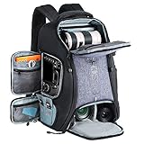 Beschoi Kamerarucksack wasserdicht Fotorucksack für Canon Nikon Sony Spiegelreflexkameras, Drohne, Objektiv, Laptop, Stativ und Zubehör 24 Liter