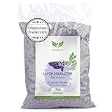 NaturaForte Lavendelblüten getrocknet 1kg – französischer & duftintensiver Lavendel für Potpourri Duft, Duftkissen, Lavendelsäckchen, Seifen u.v.m.