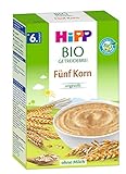 Hipp Bio-Getreide-Brei 5-Korn, 3er Pack (3 x 200g)