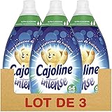 Cajoline Intense Weichspüler, Konzentrat, Wirbel, 192 Wäschen, 3 x 64 Stück