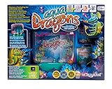 Aqua Dragons 4003 Unterwasserwelt, Deluxe-Tiefsee-Aquarium mit LED-Leuchten, in Box-Kit-Verpackung Brüte Deine eigenen LEBENDEN Wassertiere aus und züchte sie auf, Mehrfarbig