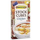 Massel Ultracubes Stock Cubes, Glutenfreie Hühnerbrühe, Suppenstütze, fügen Sie Ihrem Gericht einen Hauch von Geschmack hinzu, 6 x 105 g