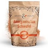 Schwefelpulver Anorganisch - 1000g gemahlener Schwefel - 99,9% Reinheit - Eigene Abfüllung - Anorganischer Schwefel