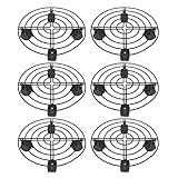 GERALD 6X Innen und Aussen Haushalt Gartengeraete Des Metall Pflanzen Blumentopfhalter Rades