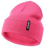 FURTALK Kids Beanie Hat Baby Kleinkind Winterhüte Double Layer Fleece gefüttert Warm Cable Knit Cap für Jungen Mädchen