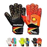 meteor Defence Fussball Torwarthandschuhe fur Kinder Spieler-Handschuhe Heren fußball-Handschuhe Damen tormann Handschuhe schutzt die Finger tormannhandschuhe Jungen Torwart Spieler Handschuhe Catch