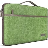 DOMISO Tasche Hülle für 10.1 Zoll Notebook iPad, Wasserdicht Laptophülle Laptop Sleeve Case Schutzhülle für 10.5' 11' iPad Pro Air 2018-2021/Surface Go 2/10.2' iPad/Galaxy Tab S6 Lite,Grün