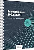 Semesterplaner 2022/2023: September 2022 - September 2023