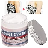 Brrnoo 200g Brustvergrößerungscreme für Frauen, Elastizität Brustpflege straffend Lifting Brust schnelles Wachstum Creme Big Bust Körpercreme, zur Straffung der Brustvergrößerung