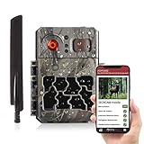 SECACAM Pro Plus Mobile LTE - 4G Profi Wildkamera Handyübertragung mit SIM Bewegungsmelder Nachtsicht Wildtierkamera Tierkamera IP 66 Jagdkamera Wildüberwachungskamera Kamera Überwachung aussen