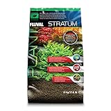 Fluval Stratum, Bodengrund fuer Aquarien, fuer Pflanzen und Garnelen, 8kg