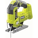 Ryobi R18JS-0 ONE+ 18 V schnurlose Stichsäge mit bündigem Schnitt ohne Akku oder Ladegerät