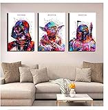 Abstrakte HD Druck Leinwand Kunst Malerei Poster Bild Wohnzimmer-40x60cmx3 Rahmenlos