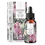 Zink Tropfen - 100% Vegan aus bioverfügbarem Zink-Sulfat ohne Alkohol - 1700 Tropfen (50ml) flüssiges Zink (ionisches zink hochdosiert) mit 15mg pro Tagesdosis Wundervoll von Naturtreu