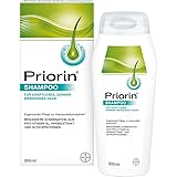 Priorin Shampoo - Haarshampoo zur Stärkung der Haare - ergänzende Pflege für kraftloses, dünner werdendes Haar - paraben- und farbstoffrei - 1 x 200 ml