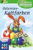 Färbetabletten für Ostereier, Kaltfarben, Eierfarben, 5 Farben für Ostern