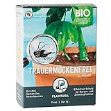 Plantura Bio-Trauermückenfrei Neem, Gießmittel gegen Trauermücken aus Neem, 75 ml