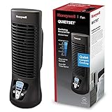 Honeywell QuietSet Ventilator (oszillierend, individuell einstellbar, Mini-Turmventilator, leiser Betrieb) HTF210BE