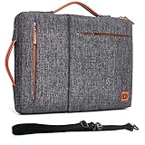 DOMISO 10 Zoll Tablet Tasche Wasserdicht Laptop Hülle Sleeve Case Notebook Schutzhülle für 9.7'10.5' 11' iPad Pro/10.5' iPad Air/Surface Go 2018/Samsung Galaxy Tab S3 S4/Lenovo Ideapad D330,Dunkelgrau