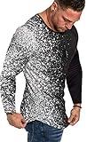 Herren Sweatjacke Kapuzenpullover Jacke Kapuze Hoodie Sweater Herren Sommer T-Shirt Slim Fit Baumwolle-Anteil Moderner Männer T-Shirt Crew Neck Hoodie-Sweatshirt