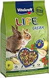 Vitakraft Nagerfutter Zwergkaninchen Life Dream, 1x 1,8kg