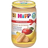 HiPP Apfel-Banane mit Babykeks, 6er Pack (6 x 250 g)