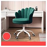 SJLEO Bürostuhl Chefsessel Drehstuhl Schreibtischstuhl Ergonomischer Bürostuhl Verstellbarer und Drehstuhl (Color : Green)