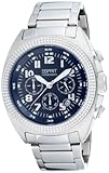 Esprit Herren-Armbanduhr Chronograph Quarz Edelstahl ES900491007