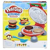 Play-Doh Hasbro Burger Party, inklusive Knetpresse für Burger und 5 Dosen Knete, für Kinder ab 3 Jahren