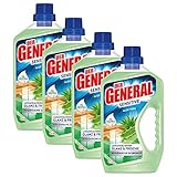 Der General Sensitive Aloe Vera, Allzweckreiniger, 4 x 750 ml, ph-neutraler Universalreiniger für hygienische Sauberkeit