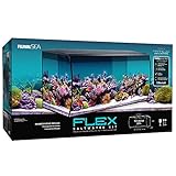 Fluval Flex Marine Aquarium 123L, Meerwasser Aquarium, schwarz, 10 Stück (1er Pack)