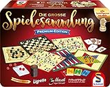 Schmidt Spiele 49197 Die große Spielesammlung Premium-Edition, in Einer Metallbox, Bunt