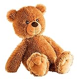 Schaffer Knuddel mich! Schaffer 5401 Plüsch Teddybär Tom, 28 cm, Braun