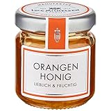 L.W.C. Michelsen - Orangenblüten-Honig -Mini- (50g) | fruchtig & lieblich | natürlich, ohne Zusätze | hochwertiger Honig mit Orangen-Note | Pure Natürlichkeit in einem Glas