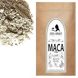 Maca Pulver BIO MACA SCHWARZ 500g | EDEL KRAUT - 100% reines Schwarzes Maca Pulver Bio aus Peru - PREMIUM Bio Maca Pulver für Maca Cafe - black maca coffee