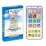 Baby Handy Spielzeug, Kleinkind Smartphone Spielzeug mit Lichtern und Musik, Baby Telefon Musikspielzeug Baby Spielzeug ab 6 bis 18 Monate Touchscreen Handy Spielzeug Geburtstagsgeschenke für Weihnac