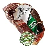 1.2 Kg Spanischer knochenloser Serrano Schinken RESERVA 100% natürlich - Ein echtes spanisches Gourmet-Erlebnis, das Sie mit Ihren Lieben teilen können - Jamon Serrano Schinken ohne Knochen