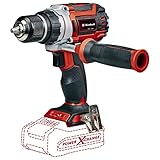 Einhell Professional Akku-Bohrschrauber TP-CD 18/60 Li BL - Solo Power X-Change (Li-Ion, 18 V, bürstenloser Motor, 13mm-Metallbohrfutter, 2-Gang-Getriebe, ohne Akku und Ladegerät) Rot/Schwarz