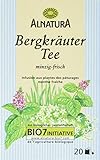 Alnatura Bio Bergkräutertee, 20 Beutel, 6er Pack (6 x 35 g)