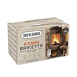 Braunkohle Briketts Kohle Heiz Brikett Kamin Ofen Bündel 10kg x 3 Gebinde 30kg / 1 Karton Rekord