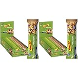 PowerBar Natural Protein Blueberry Nuts 24x40g - Veganer Protein Riegel + Natürliche Zutaten & Natural Protein Banana Chocolate 24x40g - Veganer Protein Riegel + Natürliche Zutaten