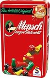 Schmidt Spiele 51204 Mensch ärgere Dich Nicht, Bring Mich mit Spiel in der Metalldose, Bunt