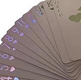 Daxingyu 3 Spielkartendecks, Reisekartenspiel, leuchtende Spielkarten, geeignet für Partys und Spiele, interaktive Spielkarten für Kinder und Erwachsene