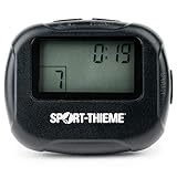 Sport-Thieme Intervall Timer Pocket | Intervallzeitgeber | Alarm und Vibration | Zirkel & Intervalltraining | Fitness, Workout, Gym | Cardiotraning | 44g | Markenqualität