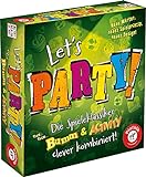 Piatnik 6382 - Activity Lets Party | Activity und Tick Tack Bumm kombiniert | Für Spieleabende mit Freunden und Familie | Ab 12 Jahren | Für bis zu 16 Spieler |