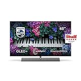 Philips Ambilight TV 48OLED935/12 OLED TV 48 Zoll - 121 cm mit Sound von Bowers & Wilkins (P5 Picture Engine mit KI, 4K UHD, Dolby Vision∙Atmos, Android TV, Triple Tuner) [2020/2021 Modell]